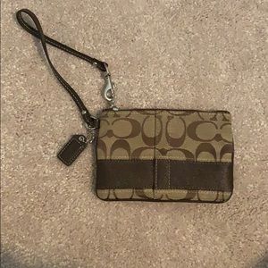Coach Wristlet